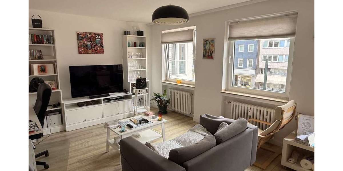 Etagenwohnung Düsseldorf Pempelfort - 2 Zimmer, 65 m&sup2;, 1.050&euro; | Angebot:27199873