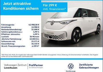 VW ID. Buzz 67.910 km 42.980 &euro; Leverkusen 51379