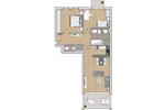 Etagenwohnung Mönchengladbach Nord - 3 Zimmer, 82 m&sup2;, 1.200&euro; | Angebot:25991732