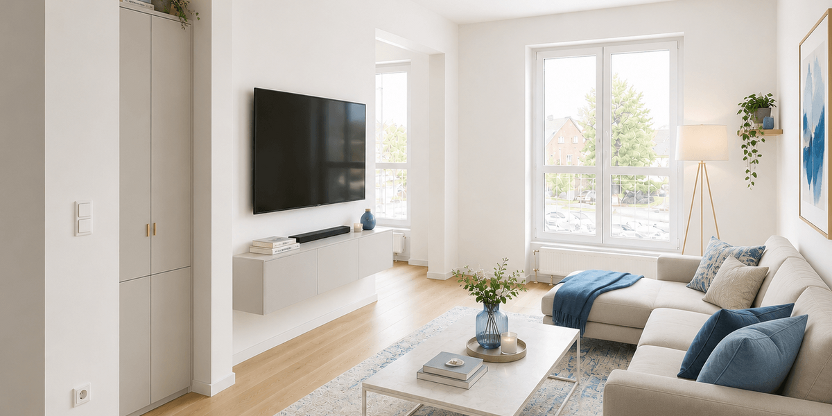 Etagenwohnung Meerbusch Necklenbroich - 2 Zimmer, 36 m&sup2;, 954&euro; | Angebot:26997147