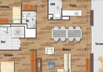 Wohnung Mönchengladbach - 3 Zimmer, 113 m&sup2;, 1.580&euro; | Angebot:26586299